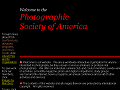 Photographic Society of America Homepage